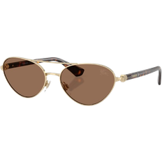 Burberry Woman Sunglass BE3165 - Metal Gold/Brown