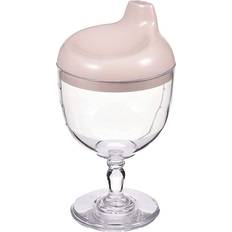 White Sippy Cups GZWY Plastic Goblet Cup Baby Sippy Cup Wine Glass