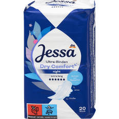 Parfümfrei Intimpflege Jessa Ultra-Binden Dry Comfort Night 20 Stk