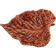 Bordallo Pinheiro Skålar Bordallo Pinheiro Gudrun Skål 17 cm Blad Orange Skål