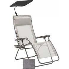Lafuma Solsenge Havemøbler Lafuma Relaxliege RSXA CLIP Seigle II Beige