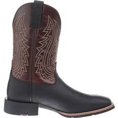 Cowboy boots Ariat Men's Sport Big Country Cowboy Boots in Basic Black Mahogany
