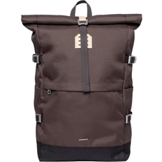 Icon Rolltop Backpack - Brown/Natural Leather
