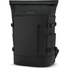 Kapten & Son Helsinki Pro All Black Rucksack Schwarz