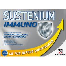 A. Menarini Sustenium Immuno Food Supplement Orange Flavor 14 Sachets 14 stk