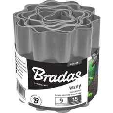 Bradas Rasenkante 9m x 25cm Grau 900x25cm