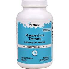 Vitacost Vitacost Magnesium Taurate 120 Vegetarian Tablets 120 pcs
