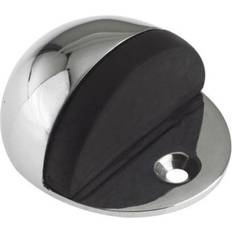 Steel Floor Door Stop 2.4cm H x 4.8cm W x 4cm D