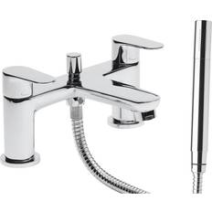 Tavistock Zero Deck Mounted Bath Shower Mixer Chrome
