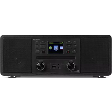 Bas - Internetradio Musikanlæg Audizio Avola Digital Music System CD/BT/DAB+/Internet Black