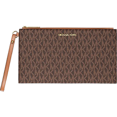 Michael Kors Jet Set Resa Kuvertväska - Brun PVC