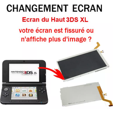 Ecran LCD (IPS) top replacement for Nintendo 3DS XL
