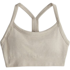 H&M Move Dame Beige DryMove Seamless støtte sports-BH