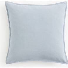 H&M Linen Cushion Cover Blue (50x50cm)