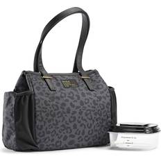 Fit & Fresh Copley Lunch Kit Cheetah Black Food Container