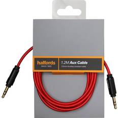 Cables Halfords 1.2M Aux 1.2m