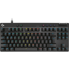 Engelsk - Gamingtangentbord - Svarta Logitech G Pro X Rapid Keyboard TKL