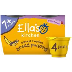 Ella's Kitchen baby food bread banana, rice 80g 4pcs