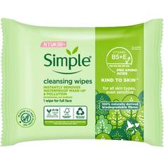 Simple Biodegradable Cleansing Wipes 25 PC