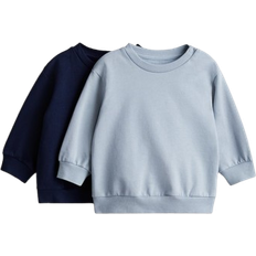 H&M Baby Sweatshirt I Bomuld - Blå