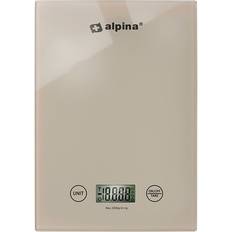 Beige Köksvågar Alpina Digital Küchenwage 155 oz Beige