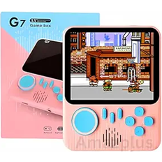 RetroN Game Consoles Vaorlo 3.5-inch Screen G7 Ultra-Thin Handheld Game Console 666 in 1 High-Definition Color Portable Retro Nostalgic Card Game Console