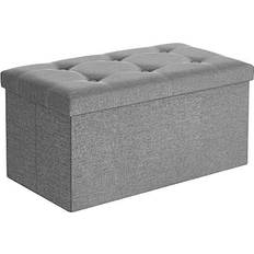 Møbler Songmics Bench Med Opbevaringsplads LSF001G02 76 x 38 x 38 cm Opbevaringsbænk 79.5x39.5cm
