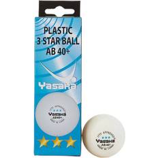 Trestjernet Bordtennisbolde Yasaka AB 40+ Bordtennisbolde 3stk