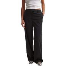 NA-KD Pantalón De Traje Con Detalle De Solapa - Grey