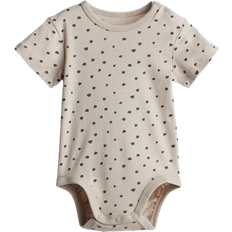 Beige Bodysuits Children's Clothing H&M Baby Beige Patterned bodysuit 12-18M