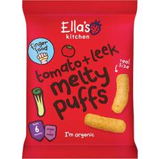 Ella's Kitchen Organic Tomato + Leek Melty Puffs Baby Snack 6+ Months 20g 20g