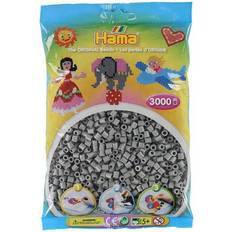 Hama Beads Midi Pärlor 201-17 Grå 3000 st