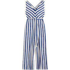 H&M Damen Ärmelloser Jumpsuit aus Crêpe Beige