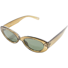 ASOS Oval Sunglasses - Crystal Green