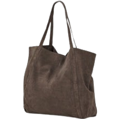 Suede Eden Bag - Hot Fudge Brown