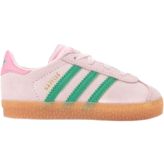 Mesh Sneakers Children's Shoes adidas Gazelle Toddler Girls' Shoe - Clear Pink/Court Green/Bliss Pink