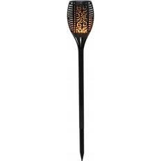 Solcelle fakkel Saska Garden Solcelle Havelampe Fakkel Flammeeffekt H 79cm 33LED Bedlampe 79cm
