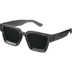 Linser Shein 1pc Men Square Trendy Frame Classical Plastic Fashion Grey For Outdoor Daily Travel Accessories
