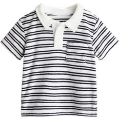 H&M Baby Cotton Terry Polo Shirt - Blue