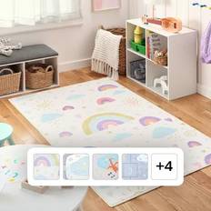 Member's Mark Everwash Washable Kid's Activity Area Rug 5 x 7 in