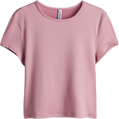 H&M Fitted T-shirt - Pink