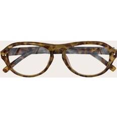 Computer Screen & Blue Light Glasses PrettyLittleThing Tortoiseshell Round Aviator Blue Light Readers One Size