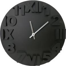 Wall Clock Modern Black 35 cm