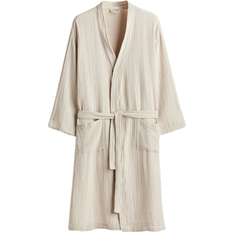 H&M Bademantel Aus Musselin - Beige