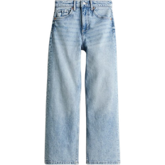 H&M Wide Leg Jeans - Blå