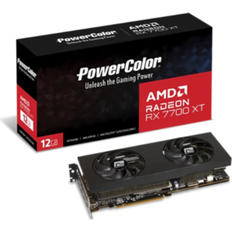 Rx 7700 Powercolor AMD Radeon RX 7700 XT 12GB GDDR6 Grafikkort
