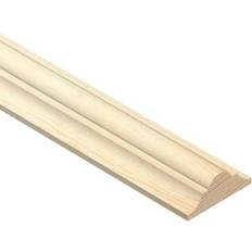 Moulding & Millwork Wickes Pine Double Astragal Moulding 34 x 12 x 2400 mm