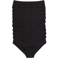 H&M Dame Sort 10-pak trusser Hipster