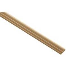 Moulding & Millwork Wickes Pine Broken Ogee Moulding 15 x 8 x 2400 mm Natural