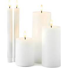 Olsen home Olsen Home White 5 Pieces Including Remote Control White LED-lys 20cm 5stk